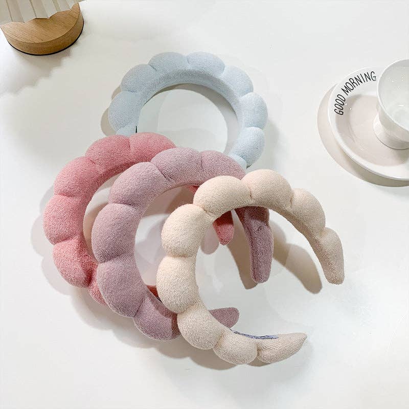 Towel Velvet Cloud Twist Hairband DPJH9